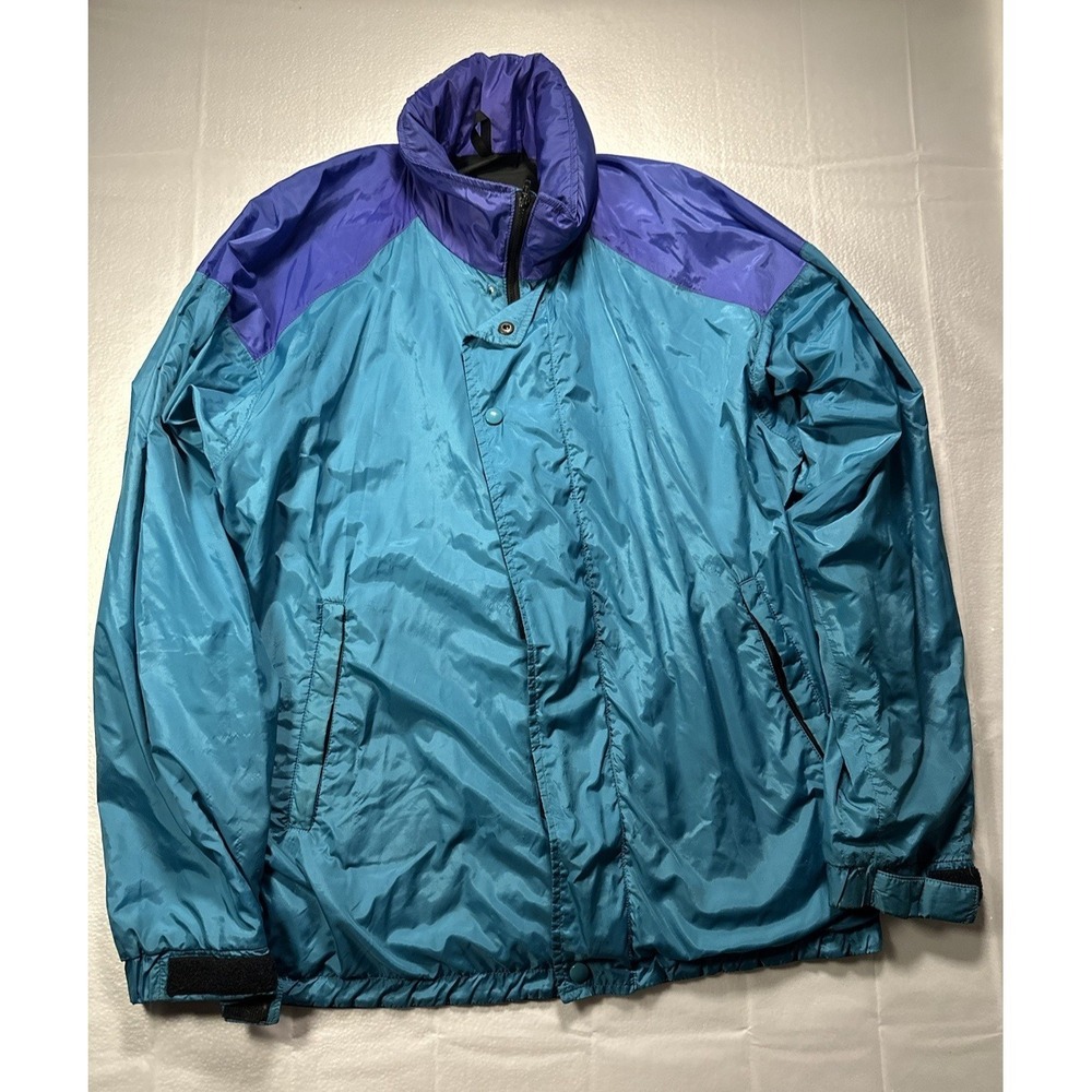VTG Marmot Ski Jacket Mens Medium Purple Retro Gore Tex‎ (FLAWS, See Photos!)
